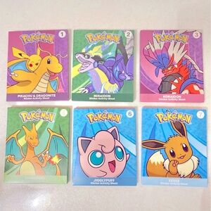 ❌SOLD❌NEW Pack of 6 Pokemon x McDonald’s Happy Meal Cards